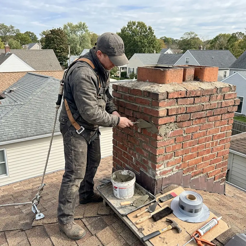 Chimney & gas fireplace repair in North Tampa
